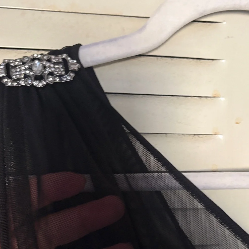 Ralph Lauren One Shoulder Black Dress - Picture 4 of 10